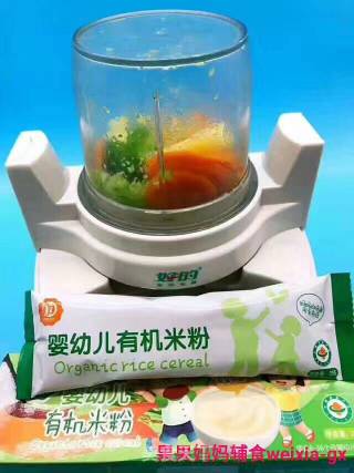 Guoguo Mother Food Supplement 【carrot Potato Broccoli Organic Rice Porridge】 recipe