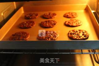 #aca烤明星大赛#chocolate Bean Cookies recipe