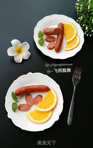 【wuhan】【homemade Black Pepper Crispy Sausage】 recipe