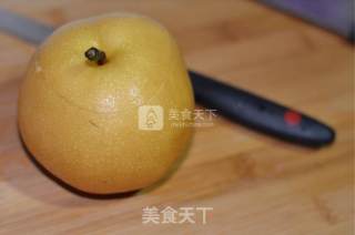 Stewed Pears with Rock Sugar and Ginseng recipe