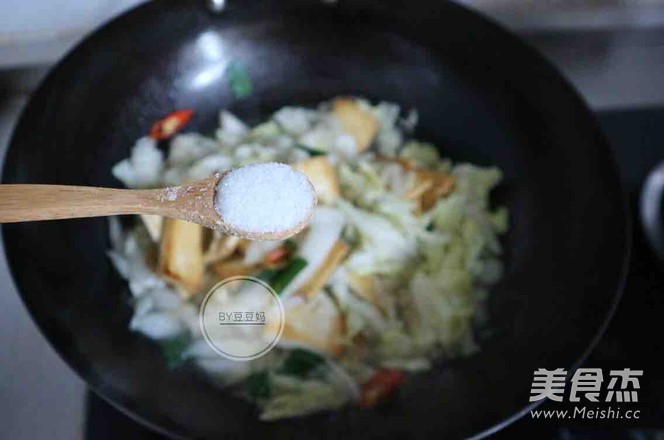 Cabbage Tofu in Clay Pot recipe