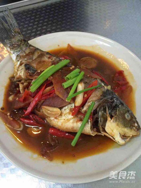 Kimchi Crucian Carp recipe