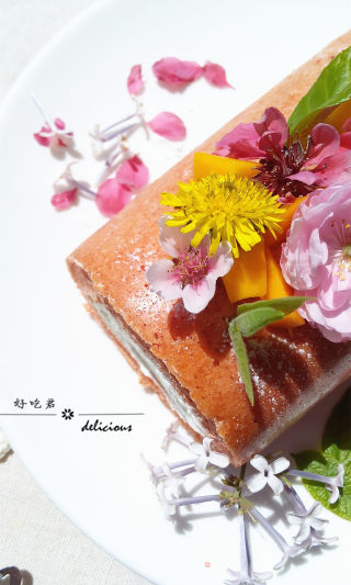 #四session Baking Contest and It's Love to Eat Festival#red Velvet Cream Cake Roll recipe