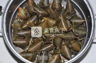 Teriyaki Chicken Dumpling with Egg Yolk recipe