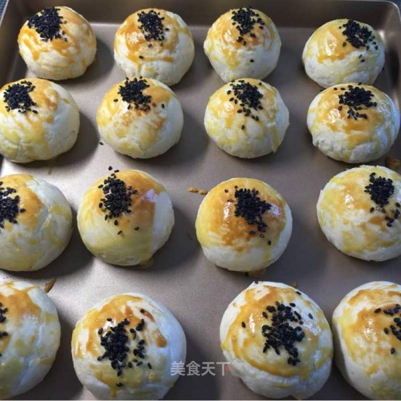 # Fourth Baking Contest and is Love to Eat Festival# 豆沙饼 recipe