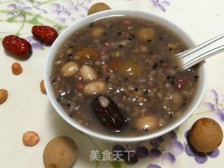 Longan and Lotus Seed Eight-treasure Porridge recipe