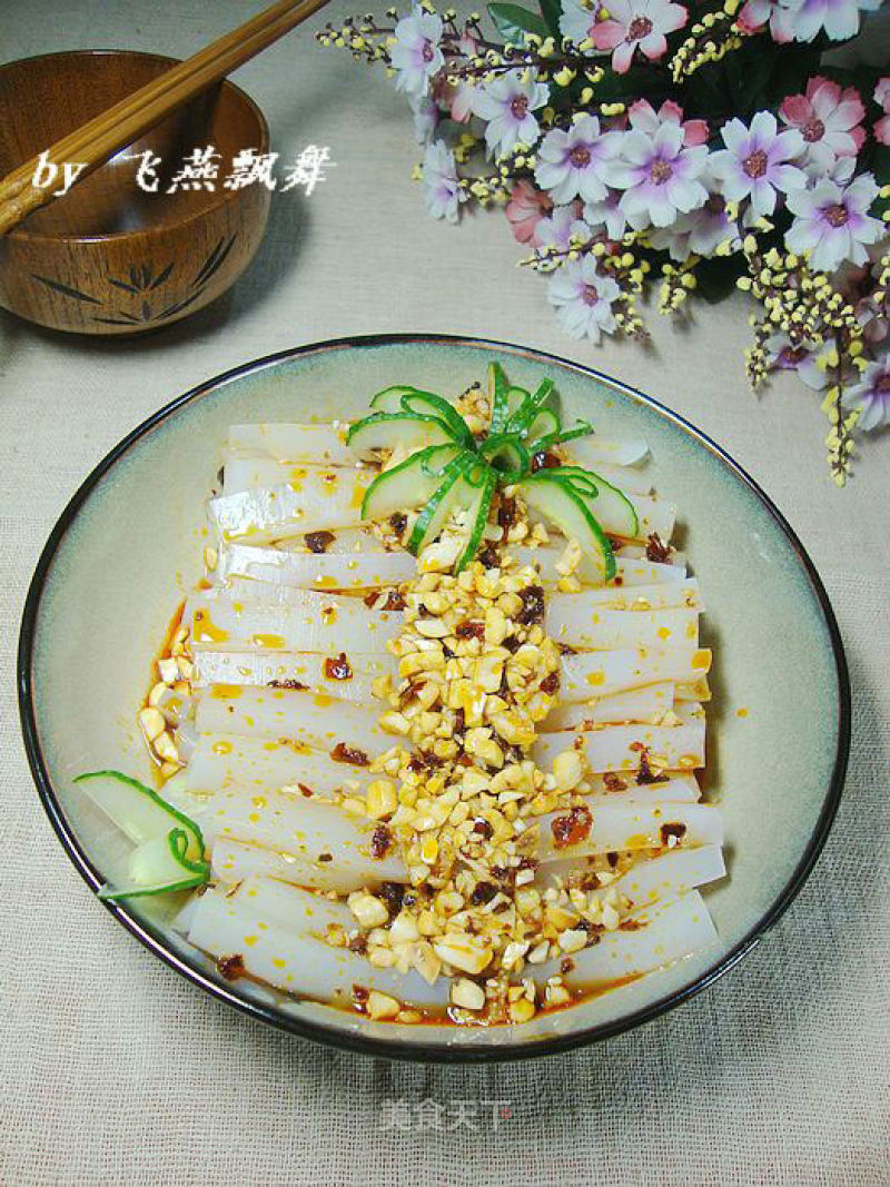 Refreshing Small Cold Dish------------【spicy Pea Jelly】