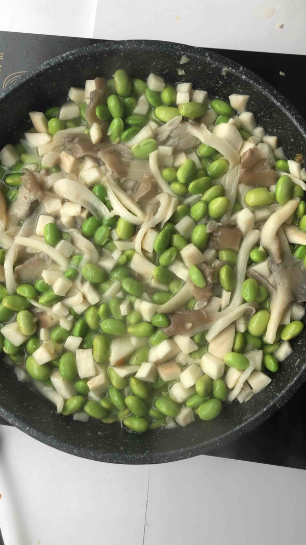 Mushroom Edamame recipe