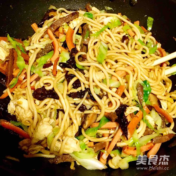 Home-cooked Fried Noodles recipe