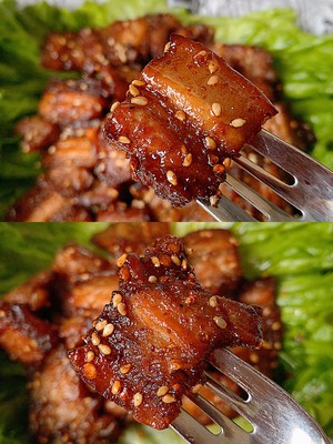 Roasted Pork Belly A Hundred Times More Delicious Than Braised Pork recipe