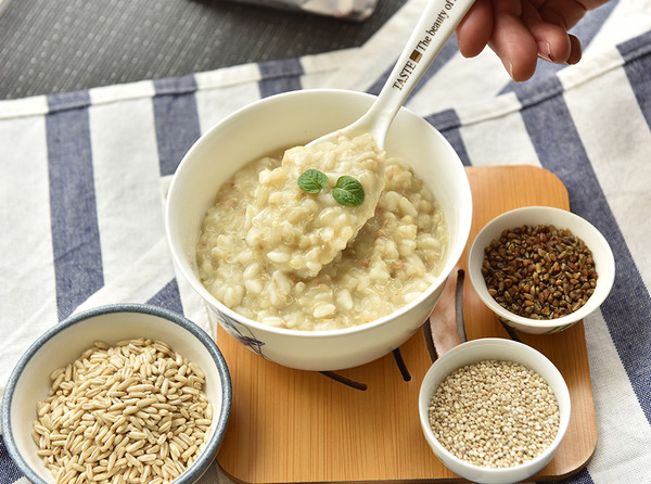 Oatmeal Rice Quinoa Tartary Buckwheat Porridge recipe