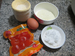 Salted Egg Yolk Tart recipe