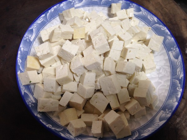 Tofu Diced Egg Sauce recipe