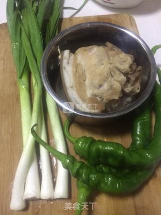 Garlic Sprouts and Green Pepper Twice-cooked Pork recipe