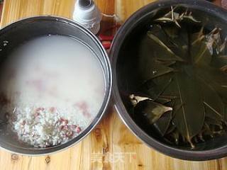 Zongqing Dragon Boat Festival---【red Bean Rice Dumplings】 recipe