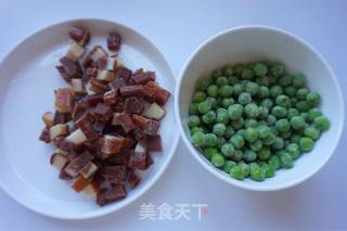 Fried Rice with Green Beans and Preserved Flavor recipe