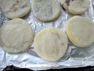 Baked Milk Bean Paste and Glutinous Rice Cake recipe