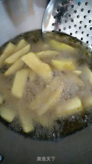 Stir-fried Potatoes and Beans recipe