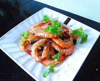 Braised Tiger Shrimp with Rice Wine recipe