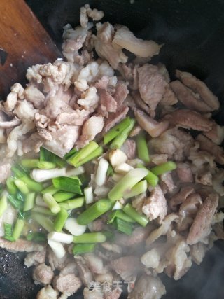 Stir Fried Salted Pork recipe