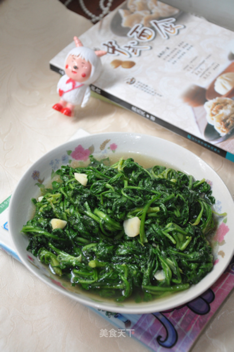 Garlic Chrysanthemum recipe