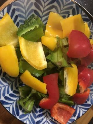 Bell Pepper Winged Beans recipe