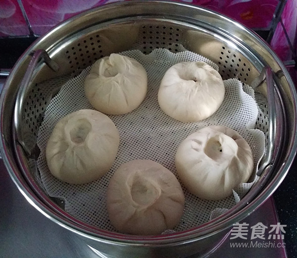 Red Bean Paste Buns recipe