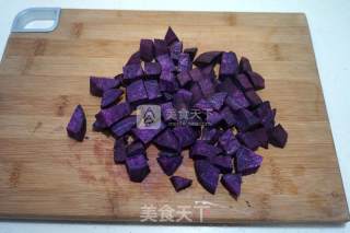 Purple Sweet Potato Glutinous Rice Paste recipe