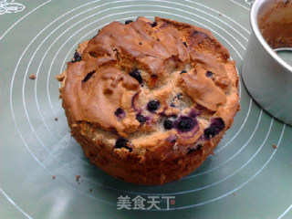 Double Blueberry Chiffon Cake recipe