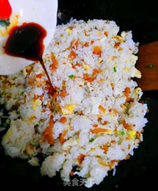 Fried Rice with Dried Vegetables recipe