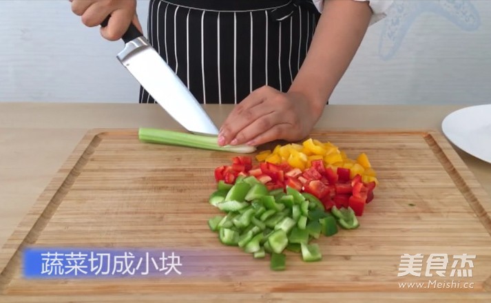 【colorful Squid Rolls】——a Fresh and Beautiful Dish recipe