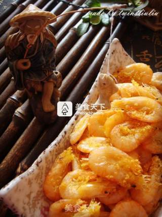 Fried Sea White Shrimp recipe