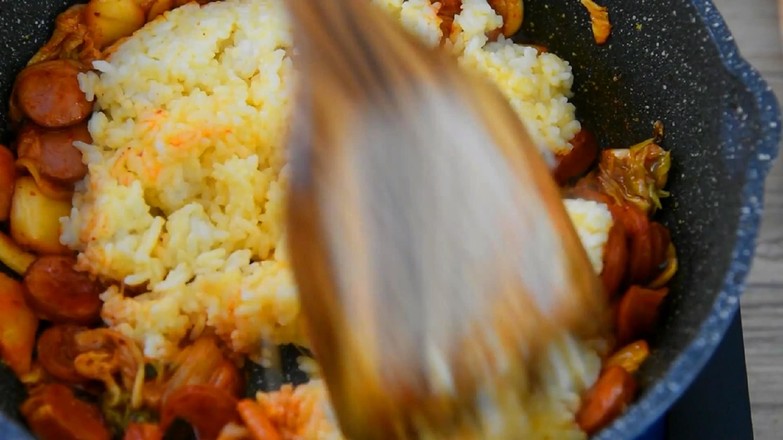 Korean Kimchi Fried Rice recipe