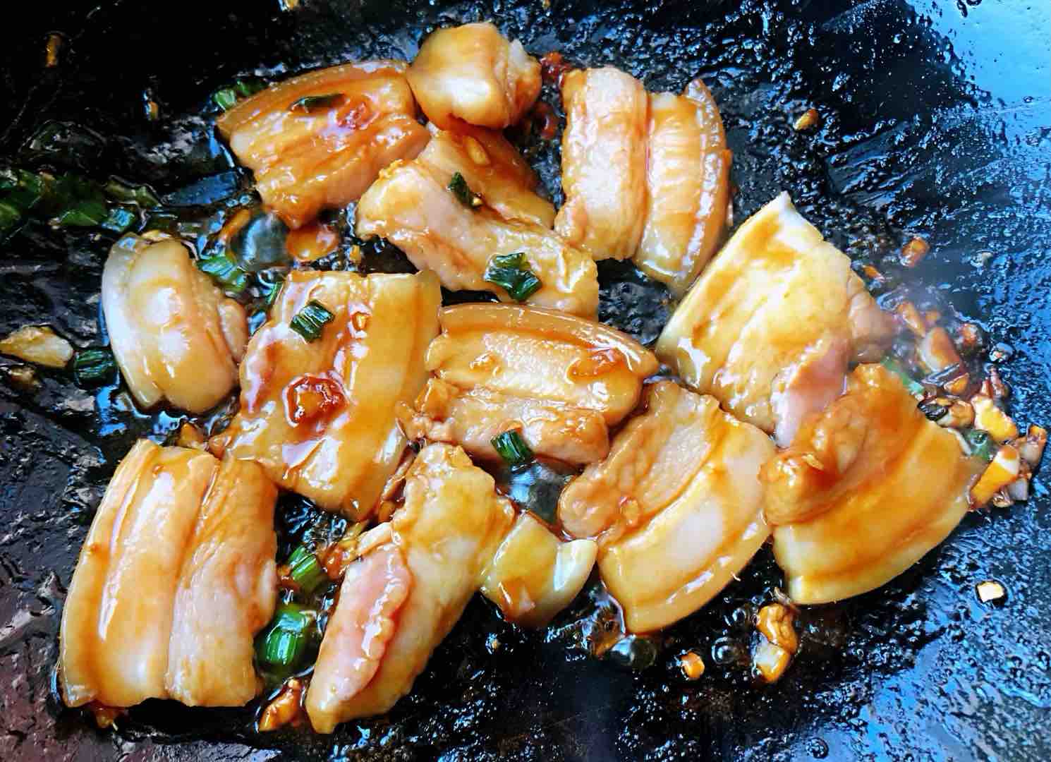 Stir-fried Pork with Mushrooms recipe