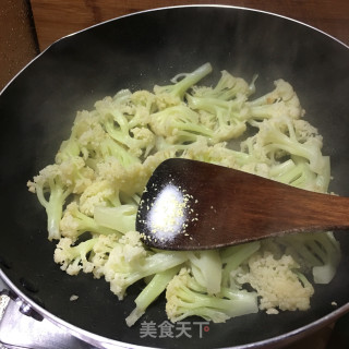 Stir-fried Cauliflower recipe