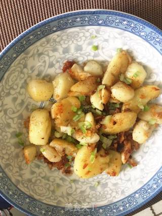 Lazy Kuaishou Vegetable Pan-fried Potatoes recipe