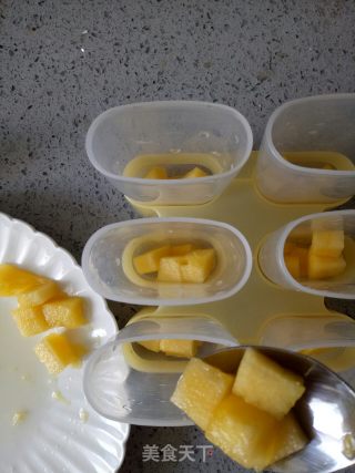 Pineapple Yogurt Sorbet recipe