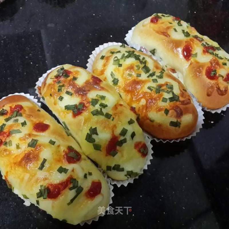 #the 4th Baking Contest and is Love to Eat Festival#scallion Cheese Bread recipe