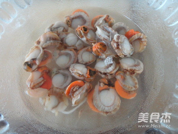 Scallops Stir-fried Tofu and Choy Sum recipe