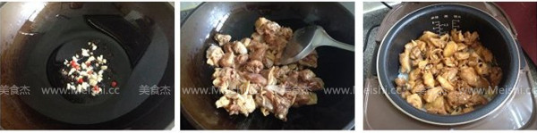 Chicken Claypot Rice recipe