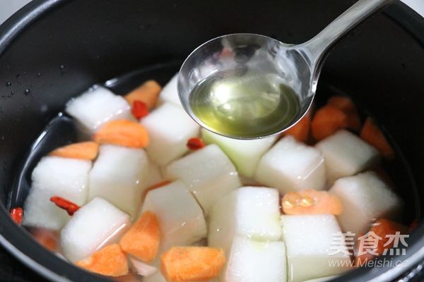 Winter Melon and Yam Soup recipe