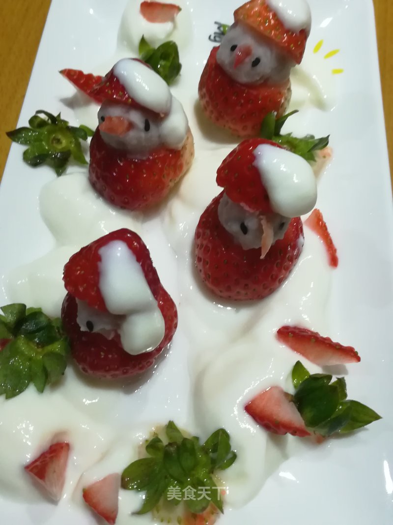 Taro Strawberry recipe