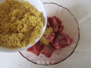 [hubei] Millet Steamed Pork Ribs recipe