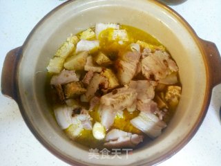 Frozen Tofu and Yuba Pork Belly recipe