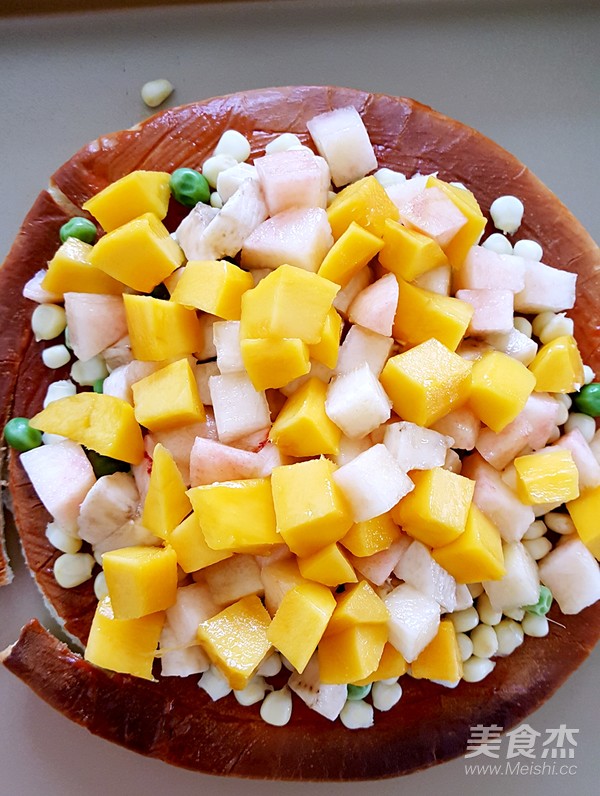 Fruit and Vegetable Pizza recipe