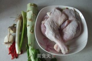 Duck with Red Oil Lettuce recipe