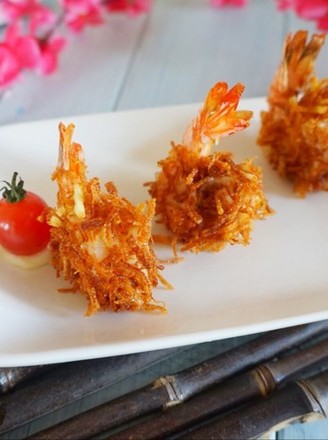 Golden Salad Shrimp recipe