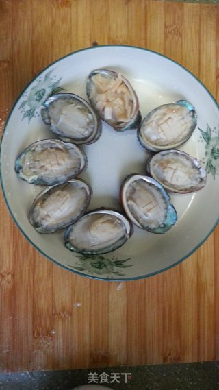 Garlic Baby Abalone recipe