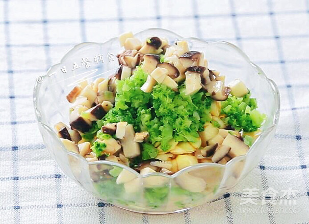 Longli Fish and Vegetable Pie, Baby Food Supplement, Broccoli, Shiitake Mushrooms, recipe