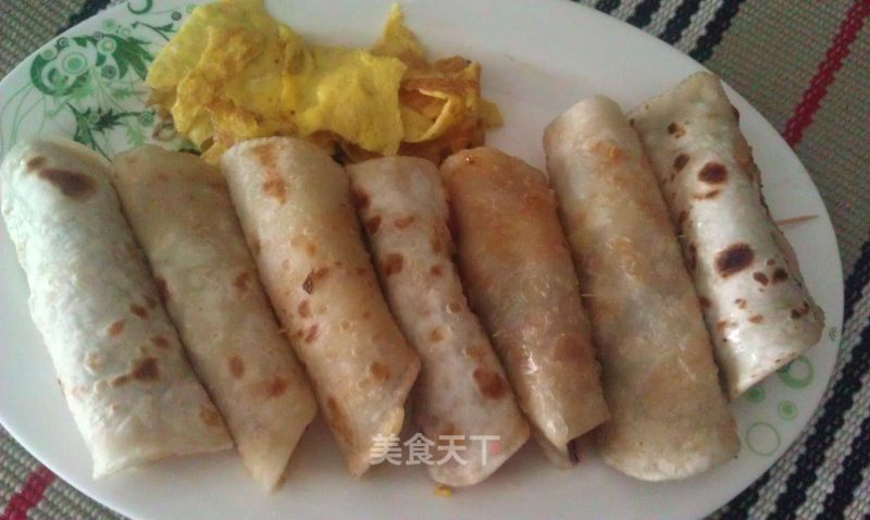 Tomato Cucumber Ham Pie Roll recipe